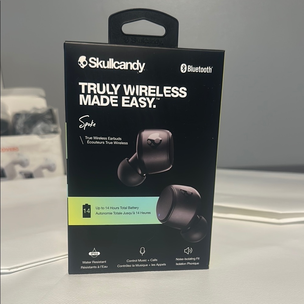 Skullcandy Black Wireless Headset with Easy Connectivity